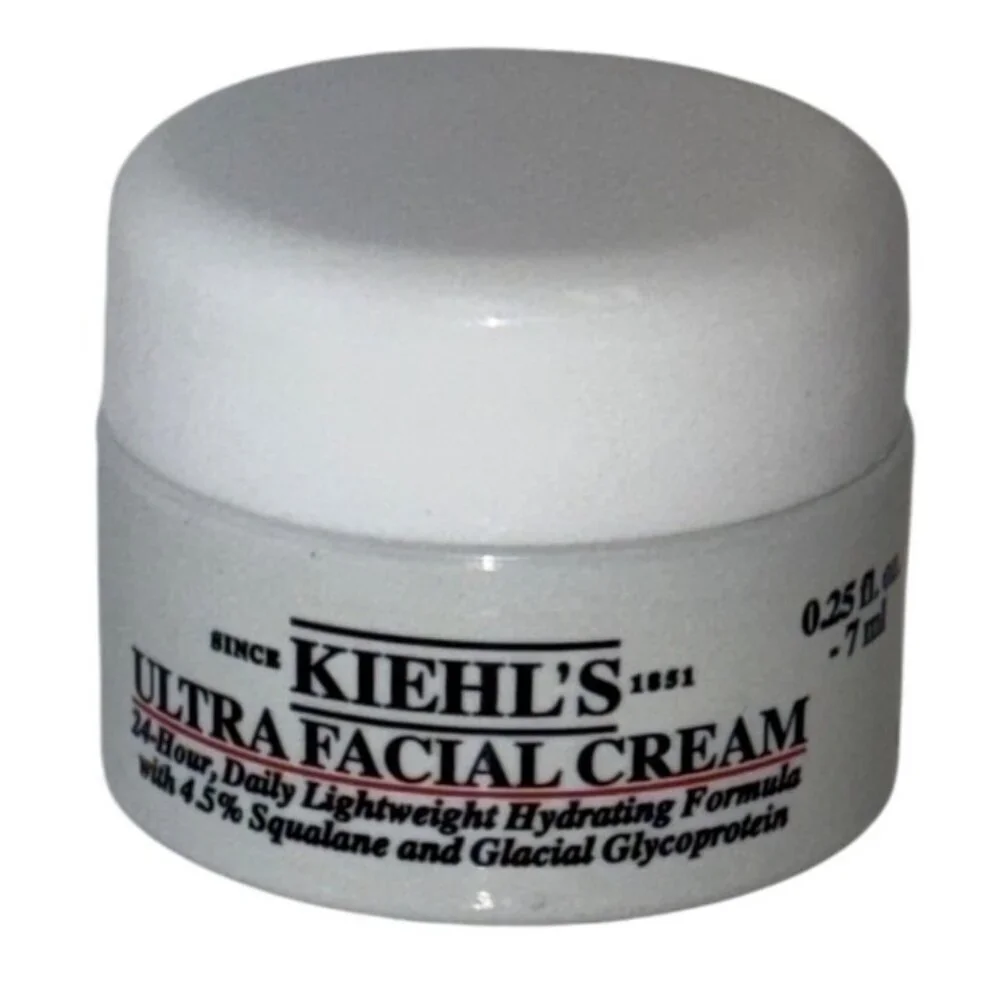 Kiehl's Ultra Facial Cream 24 Hour Daily Lightweight Moisturizer 7 ML Squalane